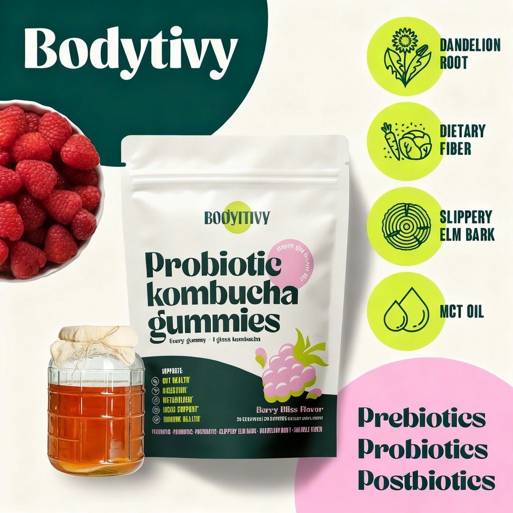Kombucha Gummies | Gut Cleaning & Energy Restore
